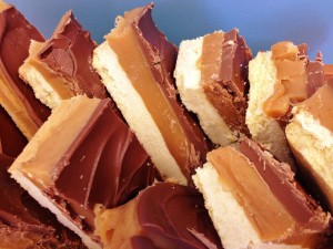 Oscar's Coffee House Millionaire's Shortbread